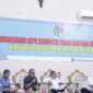 Wakil Ketua DPRD Faisan Badja memaparkan Pokok Pikiran DPRD (Foto: Humas DPRD Parimo)
